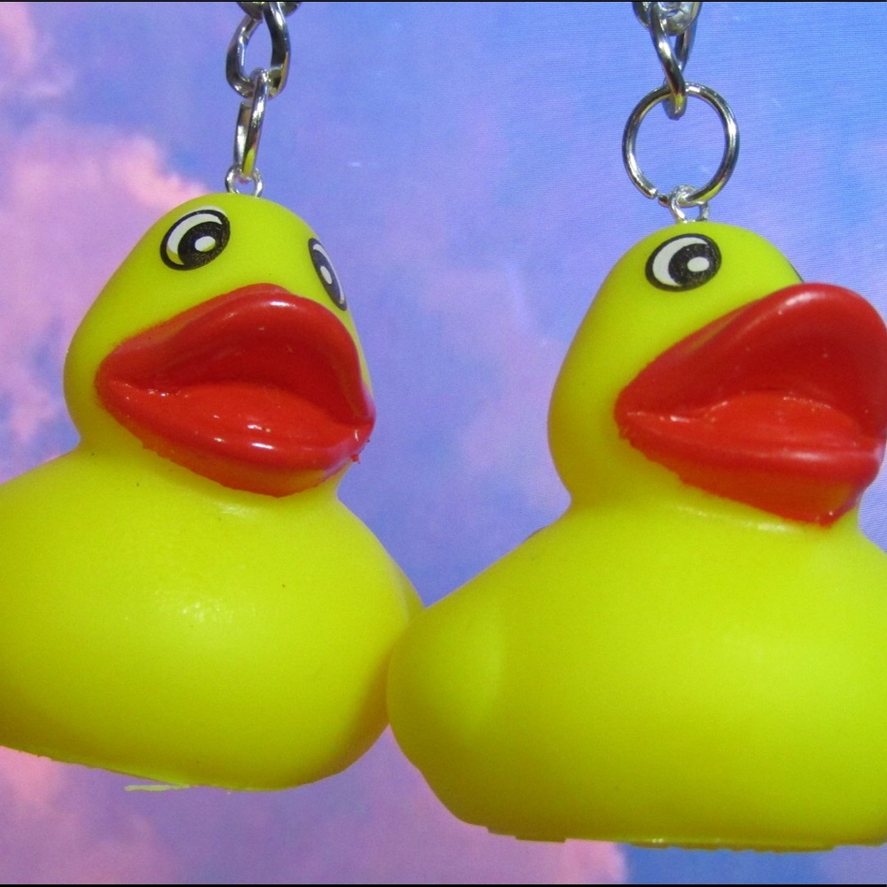 Duck Earrings 🐥